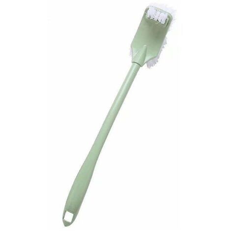 Brosse de toilette avec base verte pour salle de bain-AquaForge (1/5)