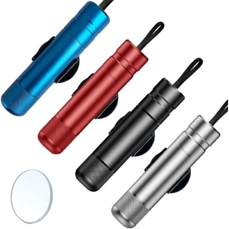 Marteau d'urgence pour voiture Safe Pro X, marteau de vitre automatique pour utilisation terrestre et sous-marine, rouge-AquaForge (1/3)