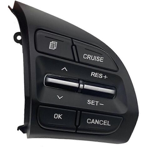 Commande de régulateur de vitesse au volant multifonction compatible avec les modèles Hyundai K (références 96720-J9110 et 96720-J9000).-AquaForge (1/5)