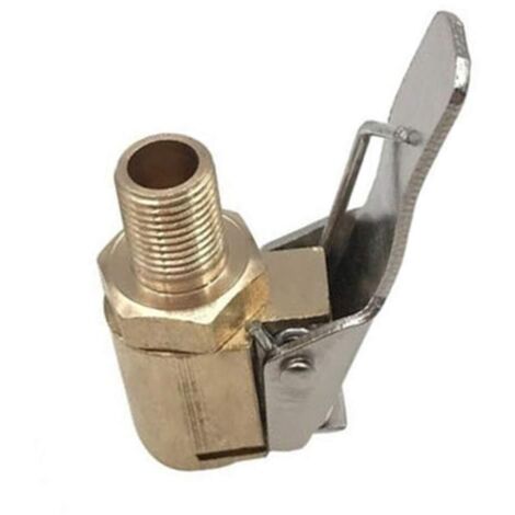 Manchon de gonflage pour pompe à air, connecteur à pince de 8 mm pour voiture, adaptateur de valve de pompe pour pneu de voiture-AquaForge (1/5)