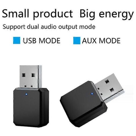 Récepteur USB AUX pour voiture, bouton multimédia Bluetooth sans fil, bouton multifonction au volant, télécommande-AquaForge (1/3)