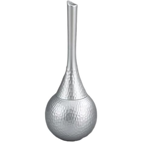 Ensemble de brosses de toilette avec poils souples en nylon remplaçables et manche long, pour WC et salle de bain. Accessoires et outil de nettoyage.-AquaForge (1/5)