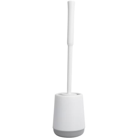 Brosse de toilette avec support mural, brosse souple pour salle de bain-AquaForge (1/5)