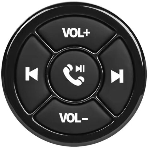 Récepteur USB AUX pour voiture, contrôleur Bluetooth pour téléphone portable, bouton multifonction au volant, changement de chanson sans fil-AquaForge (1/3)