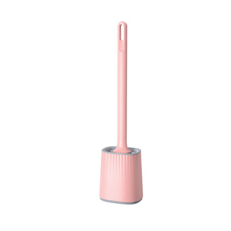 Brosse de toilette murale en PP+TPR, imitation silicone-AquaForge (1/5)
