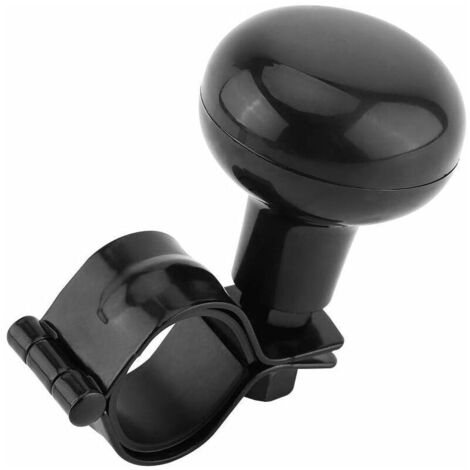 Pommeau de commande de volant - Pommeau de volant universel pour voiture - Boules robustes pour volant de voiture - Noir-AquaForge (1/5)