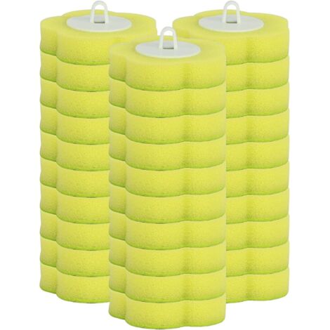 30 têtes de brosse de rechange pour WC, têtes de brosse jetables, têtes de brosse de rechange jetables-AquaForge (1/4)