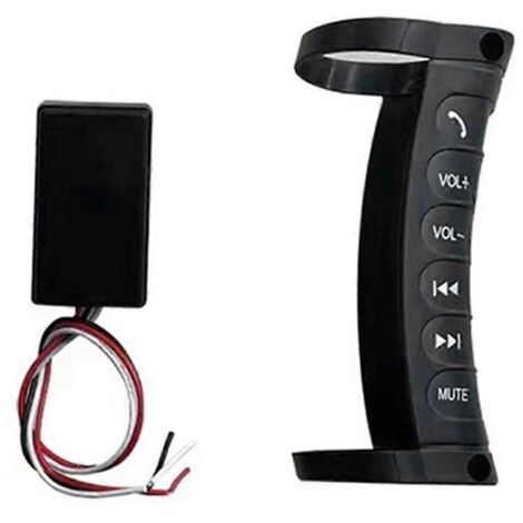 Télécommande universelle sans fil pour volant de voiture avec boutons multifonctions pour lecteur DVD, radio et navigation-AquaForge (1/2)