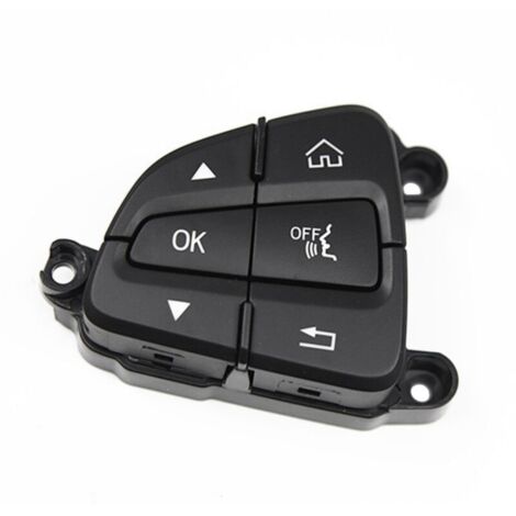 Boutons de commande multifonctions gauche pour volant Classe C GLC A0999050200 A0999050300 noir-AquaForge (1/5)