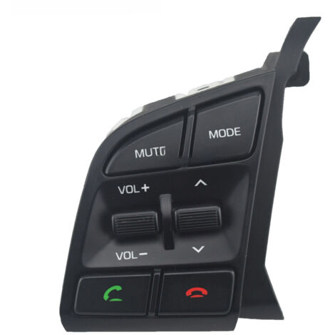 Commande au volant pour Hyundai Tucson, avec connexion Bluetooth et téléphonie mains libres, remplace la référence d'origine.-AquaForge
