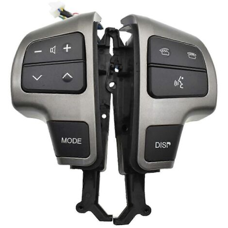 Commande de régulateur de vitesse au volant et bouton de réglage du volume audio pour Land Cruiser 200 2008-2011 842-AquaForge (1/3)