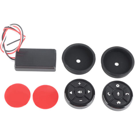 Commandes au volant Bluetooth sans fil, 10 boutons, télécommande téléphonique, navigation, réponse aux appels-AquaForge (1/5)