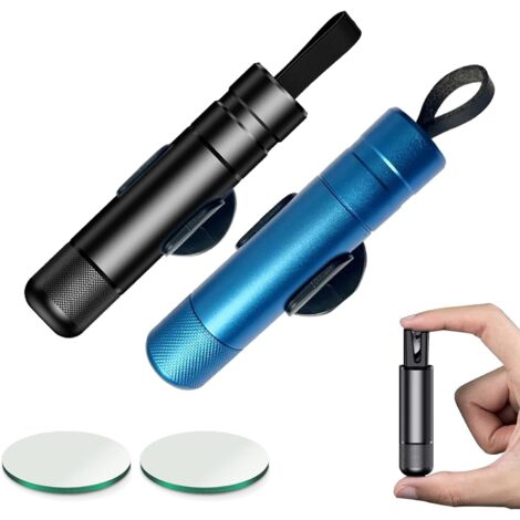 Marteau d'urgence pour voiture Safe Pro X, marteau de vitre automatique pour utilisation terrestre et sous-marine (lot de 2 - C)-AquaForge (1/5)