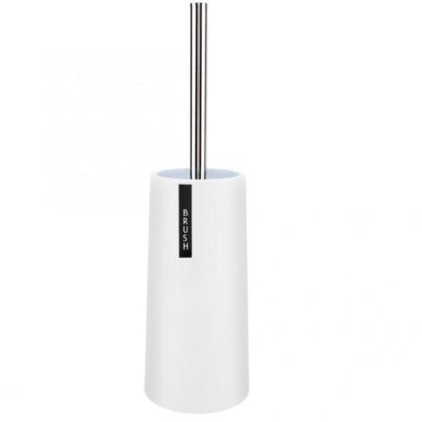Brosse de toilette simple avec support en acier inoxydable amélioré-AquaForge (1/4)