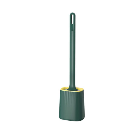 Brosse de toilette murale en PP+TPR, imitation silicone-AquaForge (1/5)