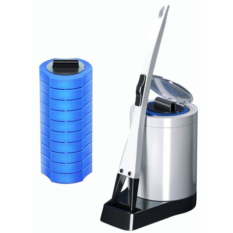 Ensemble jetable, produit nettoyant pour toilettes de rechange-AquaForge (1/5)