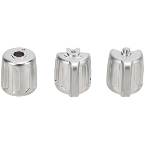 Lot de 3 boutons de commande multifonctions au volant en ABS 61319273656, compatibles avec F10, F11, F18, F20, F21 et F26, finition chromée.-AquaForge (1/2)