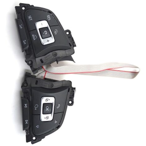 5G0959442K 5G0 959 442 K ACC Volant compatible avec boutons multifonctions Compatible avec E-Golf Golf Variant Sportsva-AquaForge (1/2)
