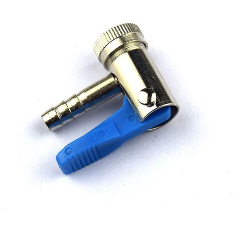 2 pièces de 6 mm Valve de pompe à air pour pneu de voiture, moto, camionnette, vélo, raccord de gonflage, clip de fixation, embout d'air, adaptateur de pompe pneumatique (6 mm)-AquaForge (1/2)