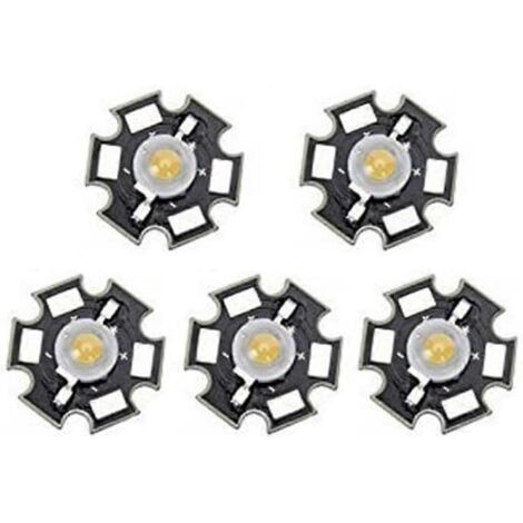 Lot de 5 ampoules LED haute puissance blanc chaud 3W [ZeGoods Class]-AquaForge (1/3)