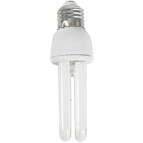Ampoule LED 11W E27 à vis, 2 ampoules incandescentes en forme de U, ampoule fluocompacte pour la maison, économie d'énergie[qb]-AquaForge (1/5)