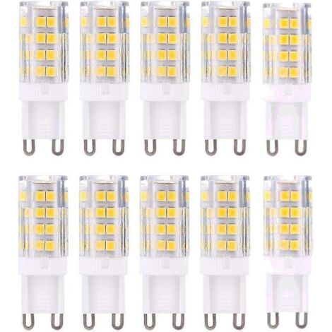 Ampoules LED G9, blanc chaud 3000K 5W, paquet de 10 (LGL)-AquaForge (1/2)