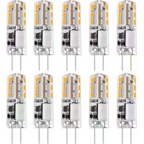 10 lampes LED G4 12 V AC/DC Varmvit 3000K 2 W, dimbar - WELLNGS-AquaForge (1/5)