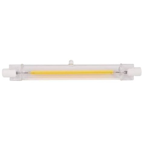 Ampoules LED COB R7s 10 W 118 mm à intensité variable, remplacent les ampoules halogènes - Lumière blanc chaud 220 V-AquaForge (1/5)