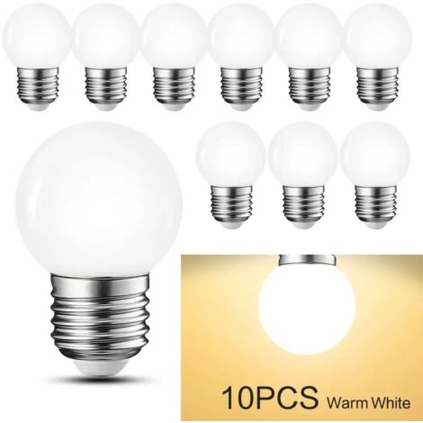 Lot de 10 ampoules LED E27 3W haute luminosité 220V pour éclairage intérieur-AquaForge (1/5)