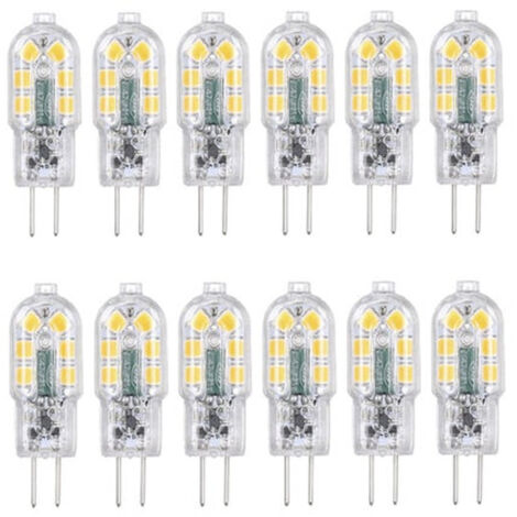 Ampoules LED Tomshine G4, paquet de 12, lumière blanche chaude [JUN]-AquaForge (1/5)