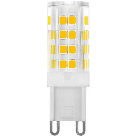 Ampoules LED G9, blanc chaud 3000K 5W, équivalent à une ampoule halogène de 40W, 420 lumens, non dimmable, lot de 5 [Classe énergétique A+]-AquaForge (1/4)