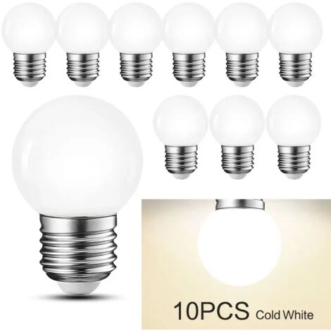 Lot de 10 ampoules LED E27 3W haute luminosité 220V pour éclairage intérieur-AquaForge (1/5)