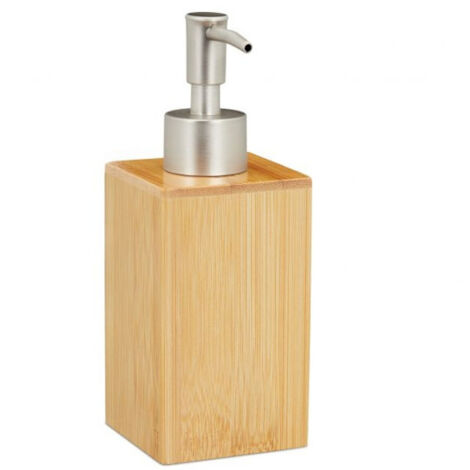 Distributeur de savon en bambou-AquaForge (1/5)