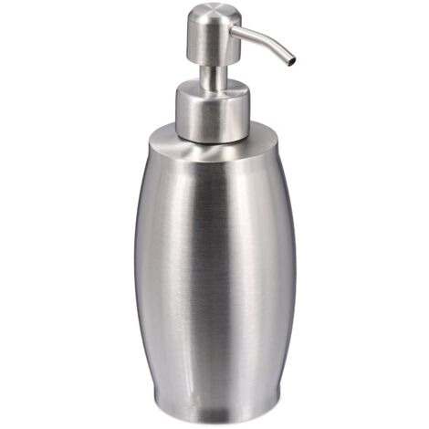 Distributeur de savon en acier inoxydable 350 ml-AquaForge (1/5)