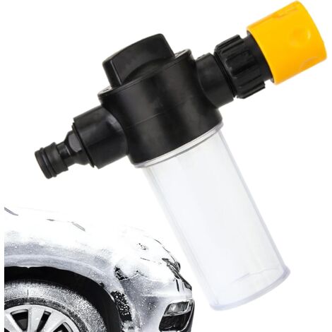 Pulvérisateur à mousse pour tuyau d'arrosage, buses haute pression, buse à mousse, mousse de nettoyage pour voiture, distributeur de savon, pistolet de rangement pour arrosage, lavage de voiture-AquaF (1/5)