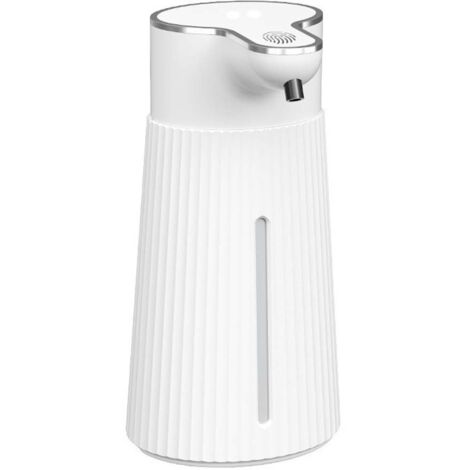 Distributeur de savon automatique - Version mousse avec capteur rapide et conception étanche Blanc-AquaForge (1/5)