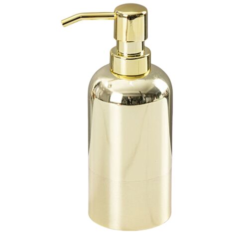 Distributeur métallique de 300 ml pour gel hydroalcoolique ou savon liquide, idéal pour la salle de bain et la cuisine.-AquaForge (1/5)