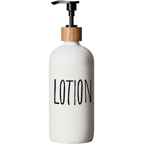 Distributeur de savon liquide blanc rechargeable 500 ml 21 x 7 cm pour cuisine et salle de bain-AquaForge (1/5)