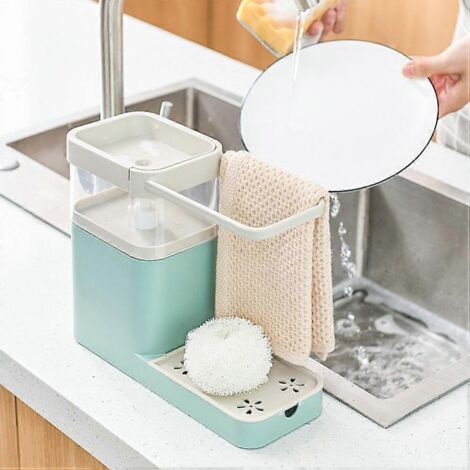 Distributeur de savon liquide multifonctionnel pour le nettoyage à domicile en PP-AquaForge (1/4)