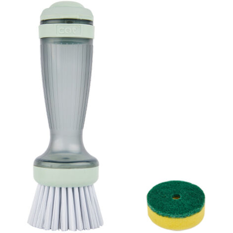 Brosse à vaisselle, brosse de cuisine, brosse à vaisselle avec distributeur de savon, outil de nettoyage-AquaForge (1/3)