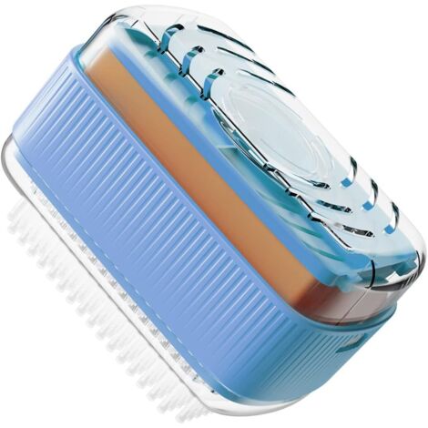 Porte-savon moussant multifonctionnel 2 en 1 avec distributeur de savon moussant à double couche pour plan de travail.-AquaForge (1/4)