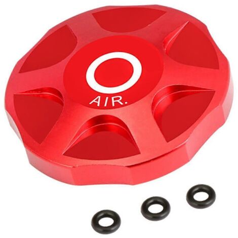 Bouchons de valve de vélo, capuchons de protection rouges pour valves d'air et protections de fourche, absorbant les chocs (FMY)-AquaForge (1/5)