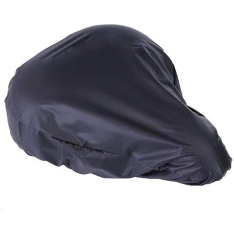 Housse de selle de vélo imperméable noire, housse de pluie pour selle de vélo-AquaForge (1/5)