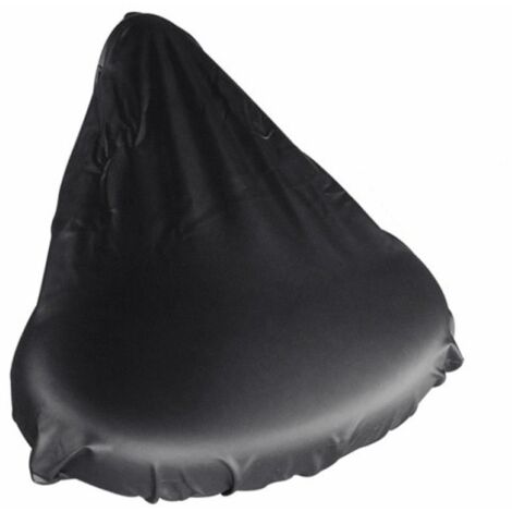 Housse de selle imperméable noire pour vélo-AquaForge (1/5)