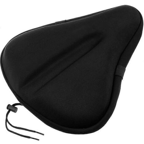 Housse de selle de vélo grande taille, souple et large, pour vélo d'entraînement et vélo de route. Coussin de selle pour vélo de route.-AquaForge (1/5)