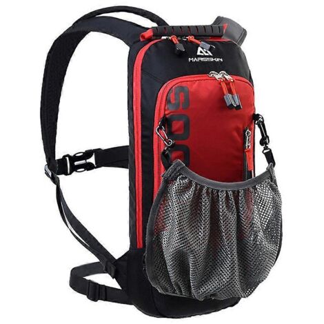 Sac à dos d'hydratation pour vélo, respirant, 6 L, étanche, avec housse de pluie et porte-accessoires pour vélo de route (YMQX)-AquaForge (1/5)