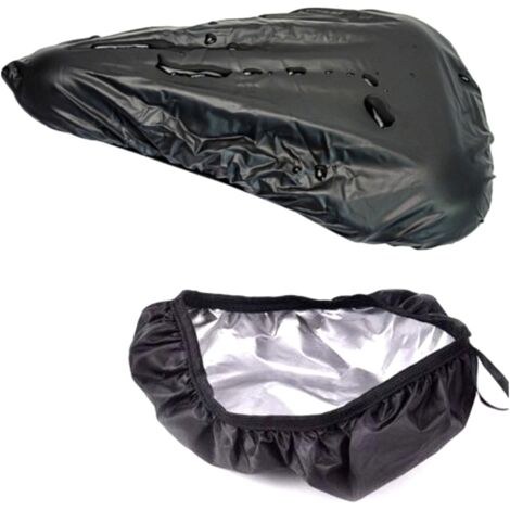 Housse de selle de vélo imperméable 2816cm (trois parties), housse de pluie et de poussière pour selle de vélo, housse de selle de vélo imperméable-AquaForge (1/5)