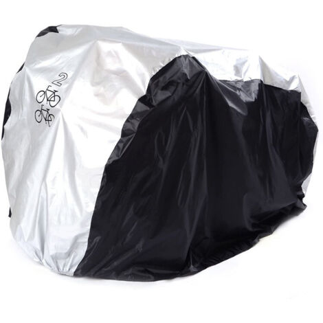 Housse de vélo d'extérieur anti-UV, imperméable et résistante à la poussière, pour vélo, scooter ou VTT. Taille M.-AquaForge (1/4)