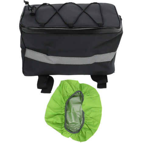 Sacoche arrière de vélo étanche Reflex 8L grande capacité avec housse de pluie pour cyclisme en extérieur-AquaForge (1/5)