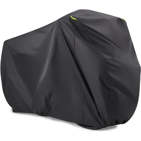 Housse de vélo extra large imperméable en oxford, coupe-vent, anti-poussière, anti-UV, pour le rangement extérieur du vélo [DB]-AquaForge (1/5)